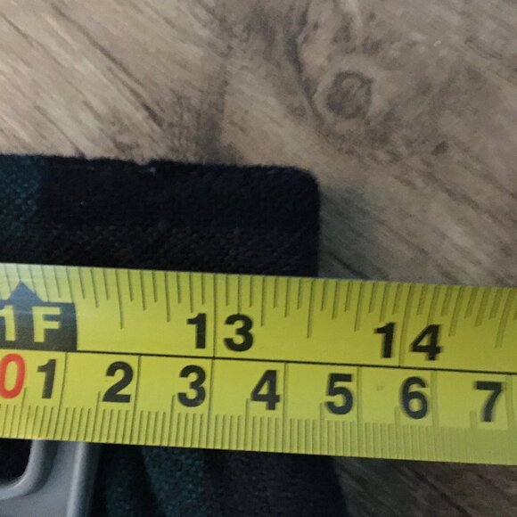 Vintage Gerry Weber Plaid Pleated Wool Skirt 27W - Picture 6 of 12